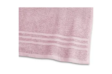 Duschhandduk Basic Frotté 65 x 130 cm - Rosa - Textil & mattor - Badrumstextilier - Handduk