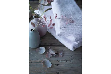 Duschhandduk Basic Frotté 65 x 130 cm - Vit - Textil & mattor - Badrumstextilier - Handduk