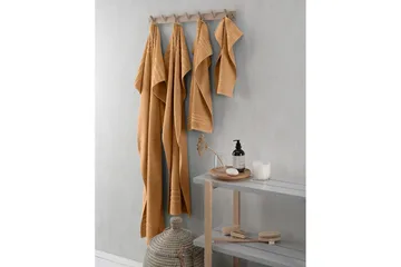 Gästhandduk Basic Frotté - Gul - Textil & mattor - Badrumstextilier - Badlakan & badhandduk