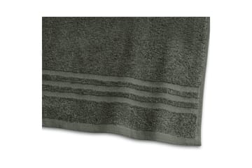 Gästhandduk Basic Frotté - Mörkgrön - Textil & mattor - Badrumstextilier - Handduk