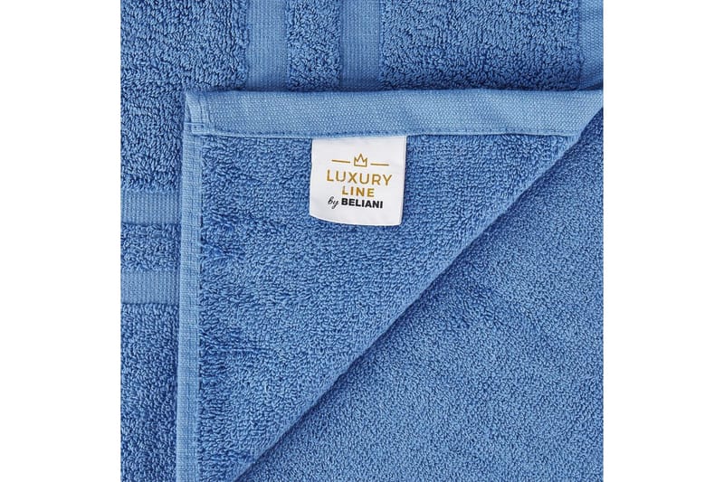 Handduk Areora set om 9 Blå - Blå - Textil & mattor - Badrumstextilier - Handduk