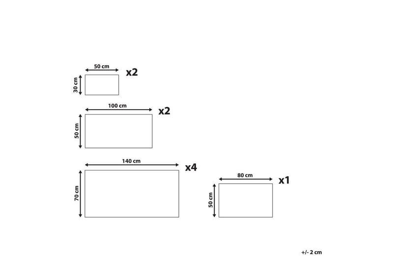 Handduk Atiu set om 9 Grön - Grön - Textil & mattor - Badrumstextilier - Handduk