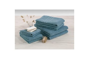 Handduk Basic Frotté - Blå - Textil & mattor - Badrumstextilier - Badlakan & badhandduk