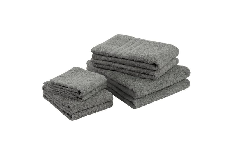 Handduk Basic Frotté - Grå - Textil & mattor - Badrumstextilier - Handduk