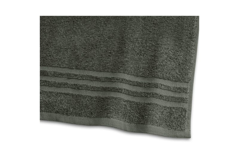 Handduk Basic Frotté - Mörkgrön - Textil & mattor - Badrumstextilier - Handduk