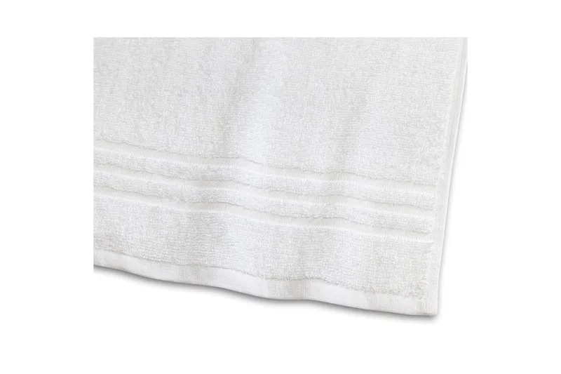 Handduk Basic Frotté - Vit - Textil & mattor - Badrumstextilier - Handduk