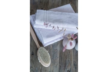 Handduk Basic Frotté - Vit - Textil & mattor - Badrumstextilier - Handduk