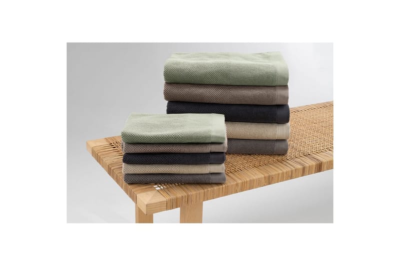 Handduk Enzo 50 x 70 cm - Grön - Textil & mattor - Badrumstextilier - Handduk
