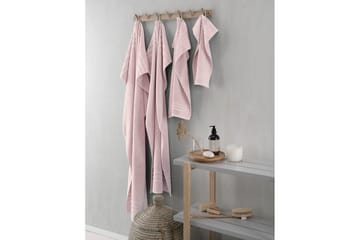 Gästhandduk Basic Frotté - Rosa - Textil & mattor - Badrumstextilier - Handduk