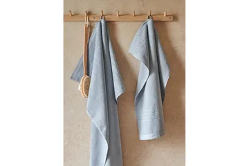 Handduk Helle 50 x 70 cm - Blå - Textil & mattor - Badrumstextilier - Handduk