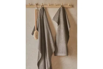 Handduk Helle 50 x 70 cm - Brun - Textil & mattor - Badrumstextilier - Handduk