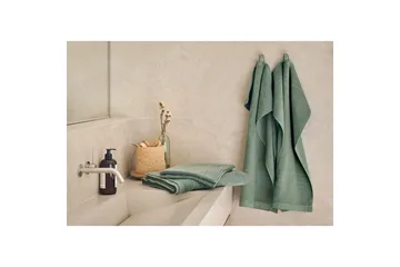 Handduk Helle 50 x 70 cm - Grön - Textil & mattor - Badrumstextilier - Handduk