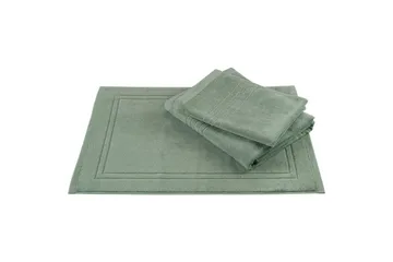Handduk Helle 50 x 70 cm - Grön - Textil & mattor - Badrumstextilier - Handduk