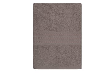 Hobby Handduk 50x90 cm - Mörkbeige - Textil & mattor - Badrumstextilier - Handduk