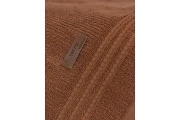 Handduksset (3 delar) Loraford Brun - Brun - Textil & mattor - Badrumstextilier - Handduk