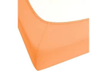 Dra-på-lakan Janbu Orange, 90x200 cm - Orange, 90x200 cm - Textil & mattor - Sängkläder - Lakan - Dra på lakan