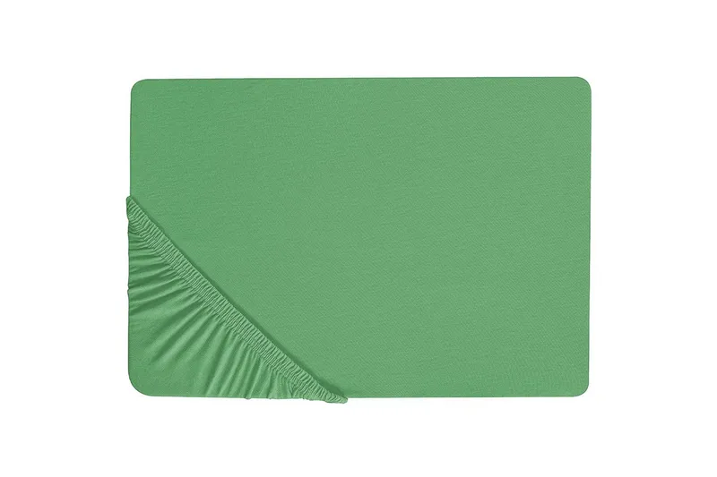 Dra-på-lakan Janbu Grön, 140x200 cm - Grön, 140x200 cm - Textil & mattor - Barntextilier - Barnsängkläder - Spjälsäng sängkläder - Lakan spjälsäng