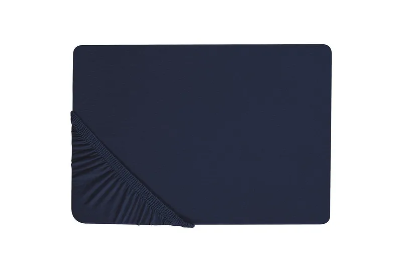 Dra-på-lakan Hofuf Marinbl å, 90x200 cm - Marinblå, 90x200 cm - Textil & mattor - Sängkläder - Lakan - Dra på lakan