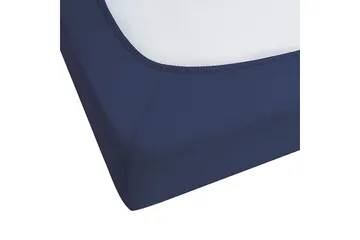 Dra-på-lakan Hofuf Marinblå, 90x200 cm - Marinblå, 90x200 cm - Textil & mattor - Sängkläder - Lakan - Dra på lakan