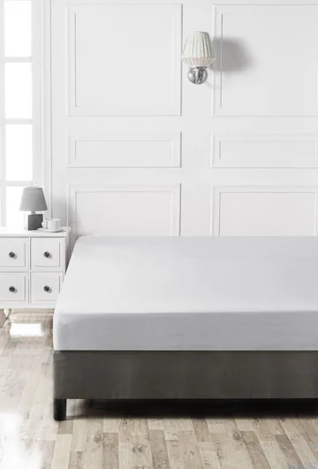 Lorysen Dra-på-lakan 140x200cm - Grå - Textil & mattor - Barntextilier - Barnsängkläder - Spjälsäng sängkläder - Lakan spjälsäng