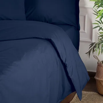 Veyloren Påslakan 240x220 cm - Mörkblå - Textil & mattor - Barntextilier - Barnsängkläder - Spjälsäng sängkläder - Lakan spjälsäng