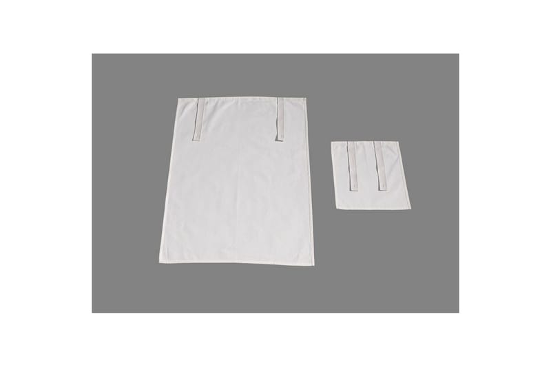 Housebed Barngardiner 140 cm, Vit