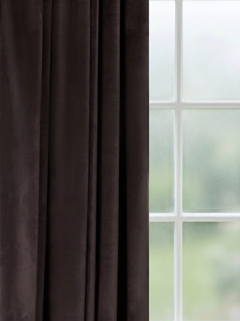 Gardin Saga 140x240 cm - Chocolate - Textil & mattor - Gardiner - Gardinlängder