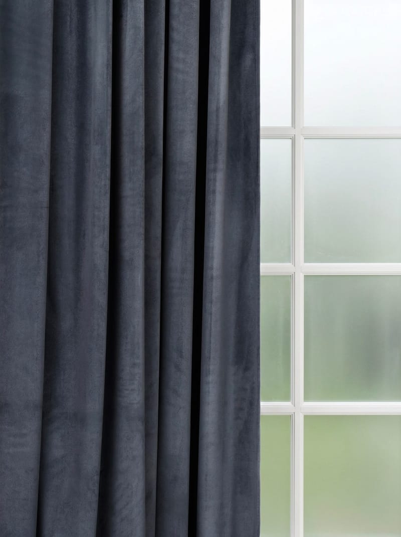 Gardin Saga 140x240 cm - Indigo Blue - Textil & mattor - Gardiner - Gardinlängder