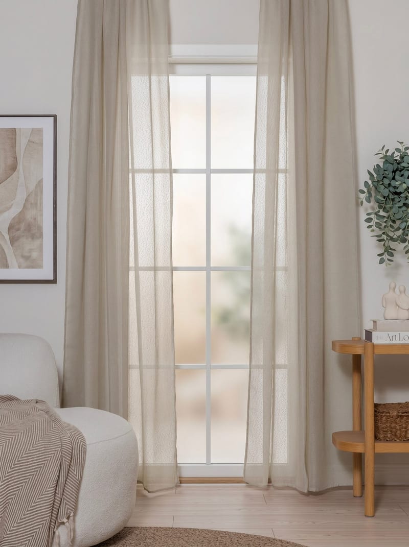Gardin Alma 140x250 cm, Linen