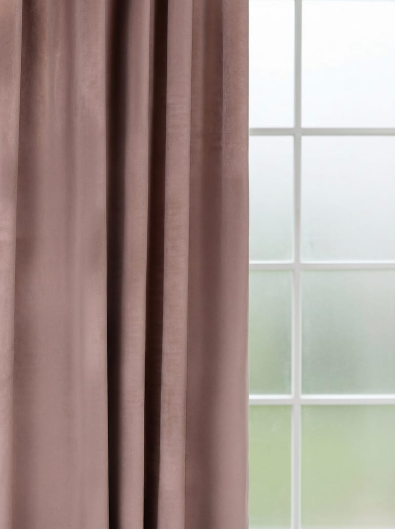Gardin Elsa 140x250 cm - Dusty Pink - Textil & mattor - Gardiner - Gardinlängder - Veckbandslängd