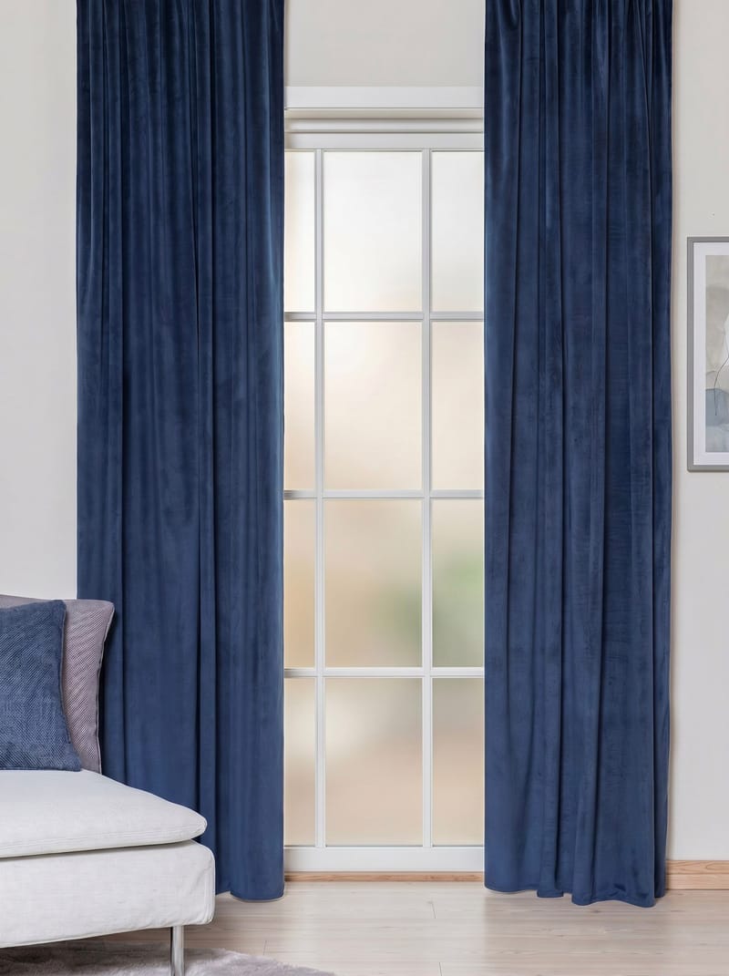 Gardin Elsa 140x250 cm, Royal Blue