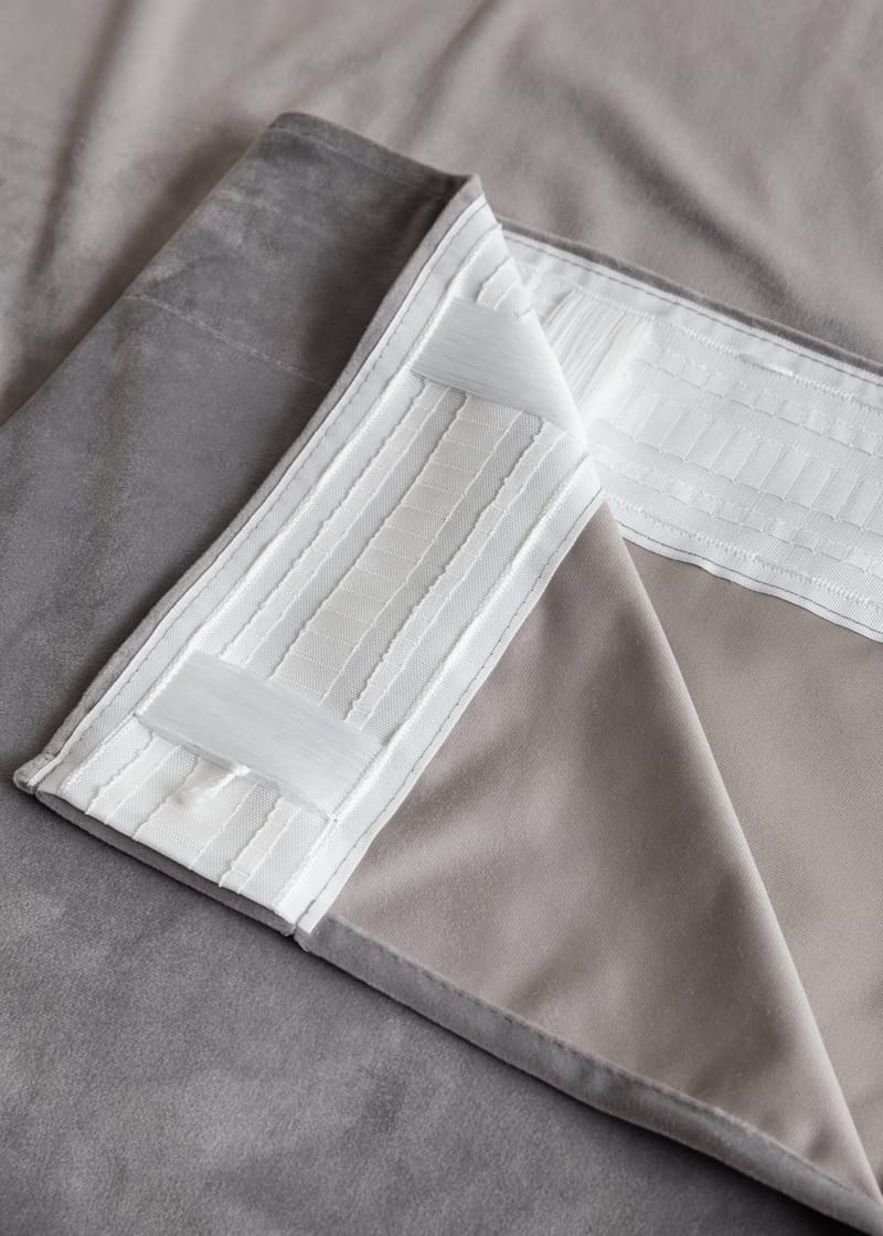 Gardin Elsa 140x250 cm - Silver - Textil & mattor - Gardiner - Gardinlängder - Veckbandslängd