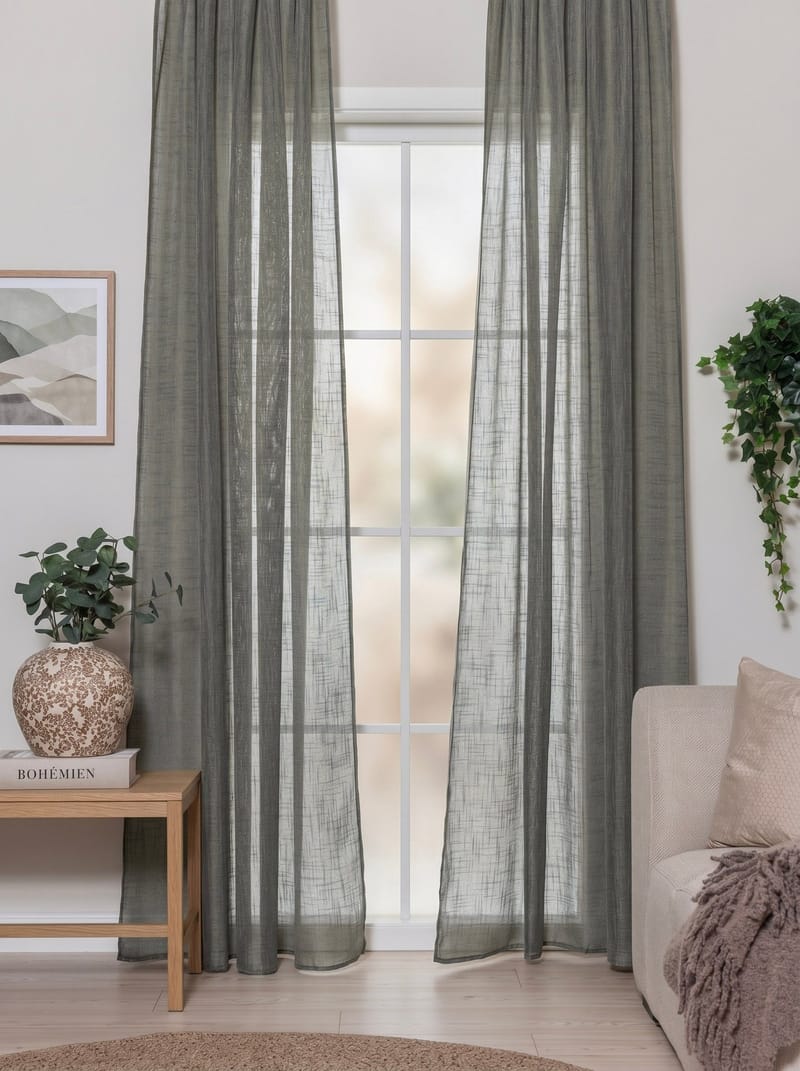 Gardin Stella 140x250 cm, Emerald Green