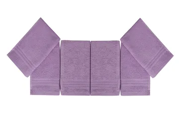 Hobby Handduk 30x50 cm 6-pack - Ljuslila - Textil & mattor - Badrumstextilier - Handduk