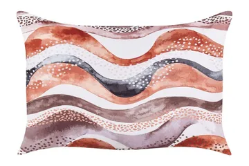 Cannole Utomhuskudde 42x60 cm - Brun/Vit/Svart - Textil & mattor - Filtar, kuddar & plädar - Utekudde