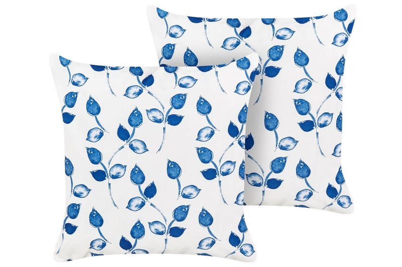 Fasano Utomhuskudde 45x45 cm - Vit/Blå - Textil & mattor - Filtar, kuddar & plädar - Utekudde