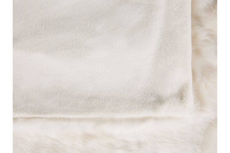 Tourza Pläd 150x200 cm Tvåsidig - Vit - Textil & mattor - Filtar, kuddar & plädar - Filtar & plädar