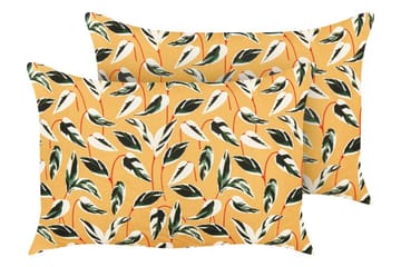 Macerata Utomhuskudde 42x60 cm - Gul/Grön/Vit - Textil & mattor - Filtar, kuddar & plädar - Utekudde