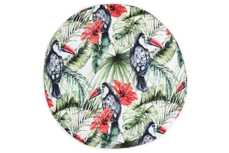 Padua Utomhuskudde 40 cm Rund - Grön/Röd/Svart - Textil & mattor - Filtar, kuddar & plädar - Utekudde