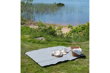 Picknic Pläd 130 x 150 cm - Grå - Textil & mattor - Filtar, kuddar & plädar - Filtar & plädar