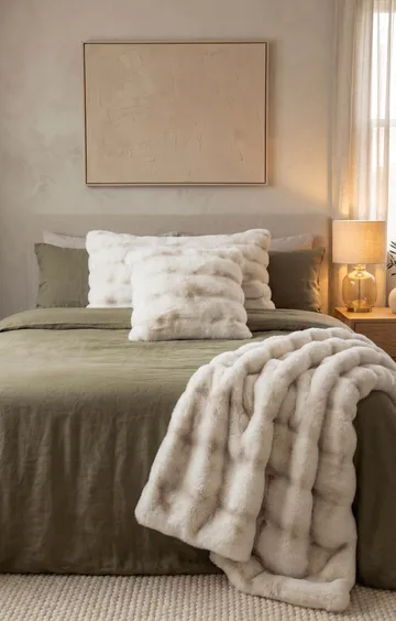 Pläd Åre 130x170 cm - Beige - Textil & mattor - Filtar, kuddar & plädar - Filtar & plädar