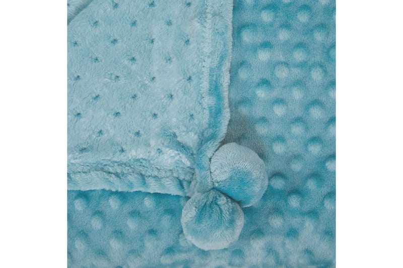 Pläd Samur Blå, 200x220 cm - Blå, 200x220 cm - Textil & mattor - Filtar, kuddar & plädar - Filtar & plädar