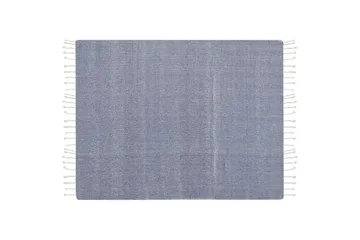 Pläd Tilmi Blå/Vit - Blå/Vit - Textil & mattor - Filtar, kuddar & plädar - Filtar & plädar