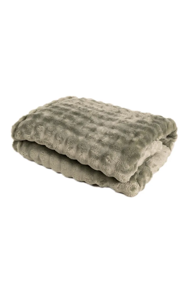 Pläd Pom Pom 150x220 cm - Grön - Textil & mattor - Filtar, kuddar & plädar - Filtar & plädar