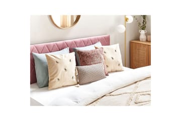 Prydnadskuddar Talinum set om 2 Beige/gul/brun/vit - Beige/gul/brun/vit - Textil & mattor - Filtar, kuddar & plädar - Utekudde