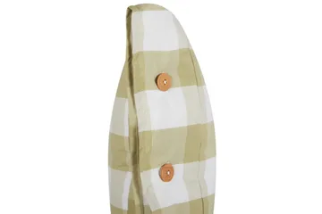 Prydnadskuddar Tamnine set om 2 Grön/Vit, Fyrkantig - Grön/Vit, Fyrkantig - Textil & mattor - Filtar, kuddar & plädar - Prydnadskudde & kuddfodral