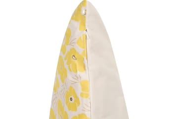 Prydnadskuddar Triteleia set om 2 Gul/Beige/Guld - Gul/Beige/Guld - Textil & mattor - Filtar, kuddar & plädar - Prydnadskudde & kuddfodral