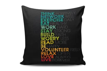 Cushion Love Kuddfodral 45x45 cm - Multi - Textil & mattor - Filtar, kuddar & plädar - Prydnadskudde & kuddfodral