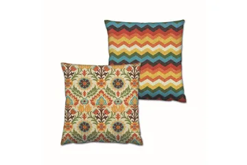 Gravel Kudde 43x43 cm 2-pack - Multi - Textil & mattor - Filtar, kuddar & plädar - Prydnadskudde & kuddfodral