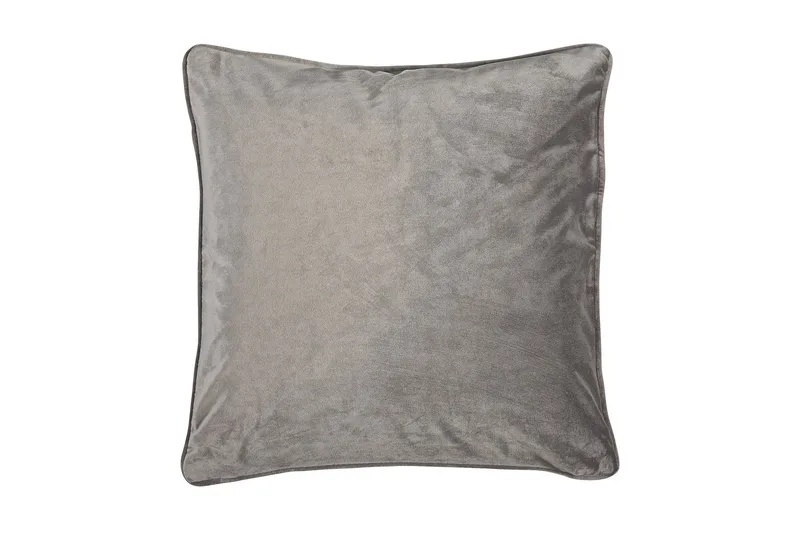 Sameta Kuddfodral 45x45 cm Sammet, Grå